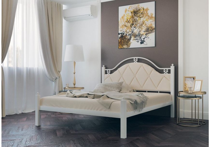 Кровать Эсмеральда 160х190 - Основание под матрас: Металл, 9 см