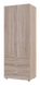 Шкаф для одежды Гелар Doros Дуб Cонома 2 ДСП 77,5х49,5х203,4