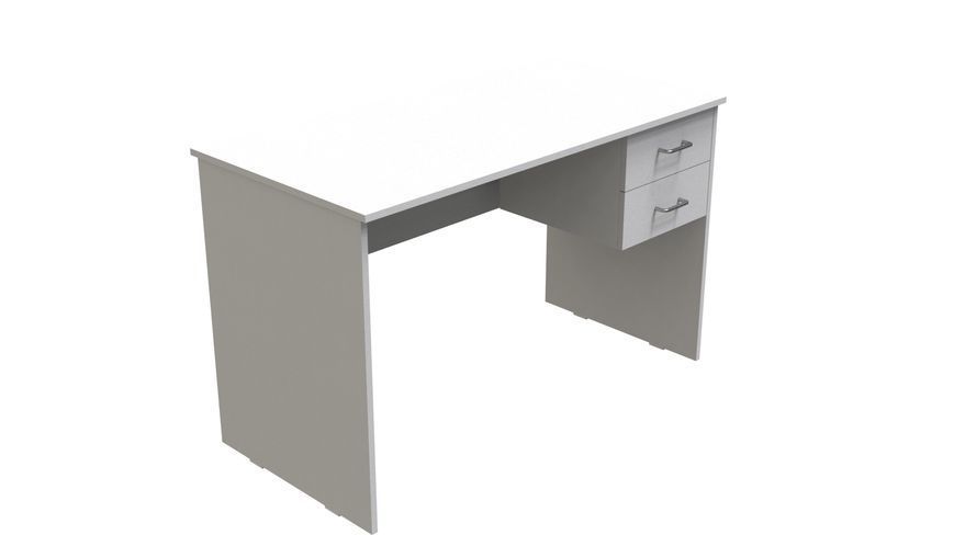 Стол компьютерный Винсент Ferrum-decor 750x1200x600 ДСП Белый 16 мм (ST415)
