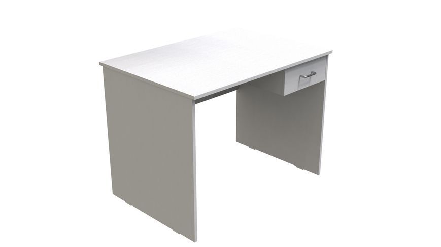 Стол компьютерный Бад Ferrum-decor 750x1000x700 ДСП Белый 16 мм (ST322)