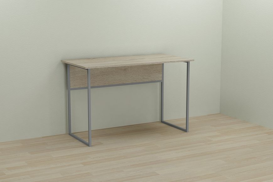 Комп'ютерний стіл Ferrum-decor Коді 75x100x70 сірий ДСП Дуб Сонома 16мм