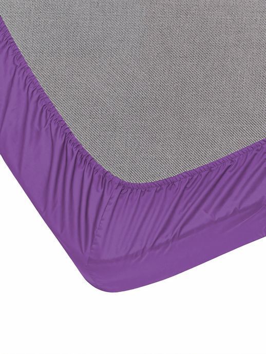Простынь на резинке Good-Dream сатин Purple 160х200 см