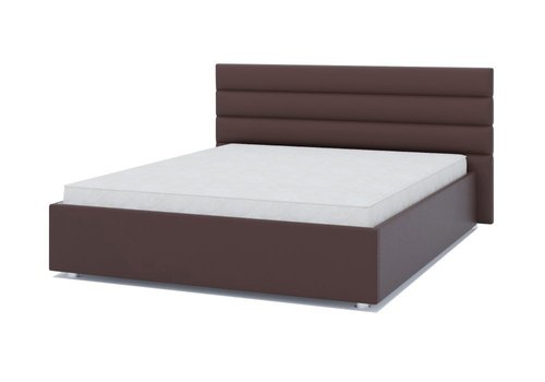 Ліжко-подіум Лидер 160x200 , тканина кетегорії А, ніжки дерев'яні h-150