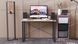 Компьютерный стол Ferrum-decor Дейв 75x100x60 черный ДСП Дуб Сонома 16мм