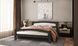 Ліжко Stemma Джерсі 140х200, з шухлядами, колір Горіх темний