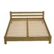Комплект ліжко дерев'яне FWOOD Майя колір Дуб Горіх + матрац Orange Handy Lite 160x200