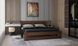 Кровать Stemma Честер 180х200, с ящиками, цвет Орех темный