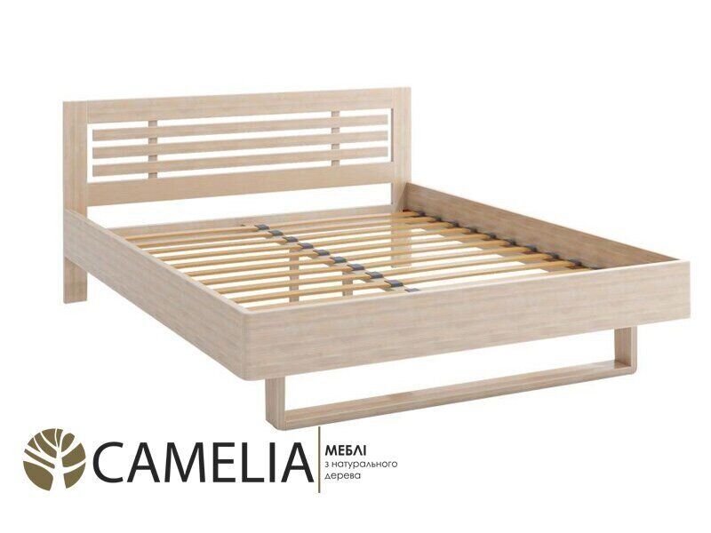 Кровать односпальная Camelia Лантана 90х190 см бук цвет: Беленый (масло)