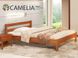 Ліжко односпальне Camelia Альпіна 90х200 см бук колір: Білений (олія)