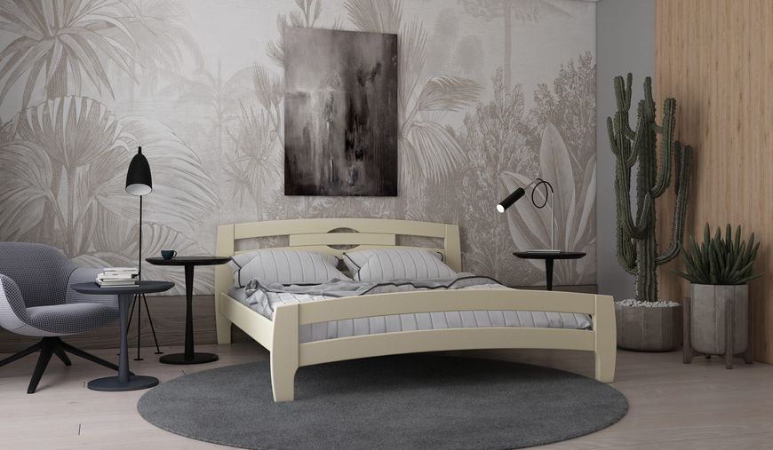 Ліжко Stemma Аспен 160х200, з шухлядами, колір Горіх темний