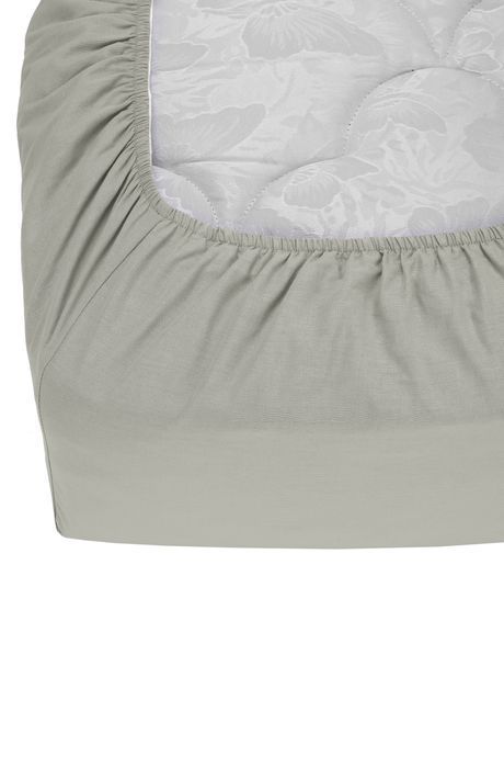 Простынь на резинке Good-Dream бязь Light Grey 150х200 см
