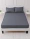Простынь на резинке Good-Dream microfiber Grey 180х200 см