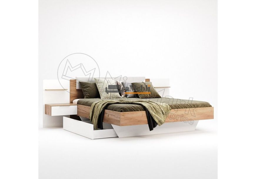 Ліжко Асті з тумбами, 160х200 см
