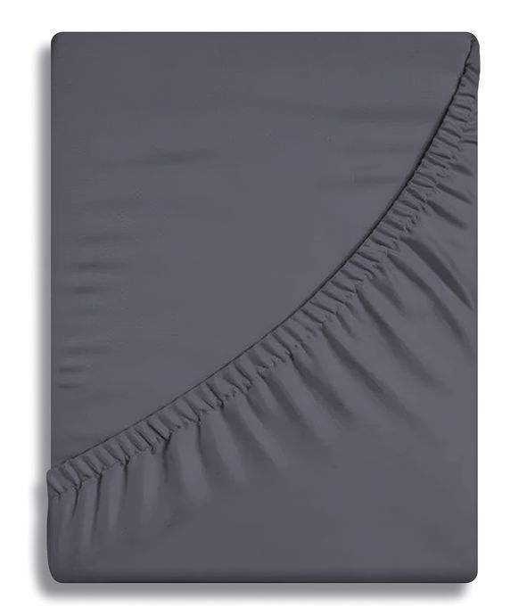 Простынь на резинке Good-Dream microfiber Grey 200х200 см