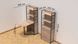 Стіл книжка з етажеркою Практик 2 Ferrum-decor 1555x640x990 Чорний метал ДСП Дуб Сонома 16 мм (PRA204)